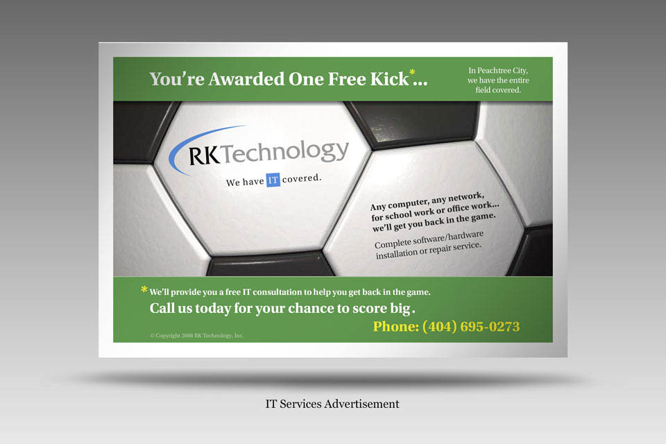 IT Services Advertisement