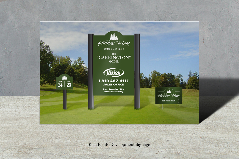 Real Estate Development Signage