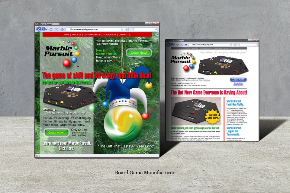 Website - Marble Pursuit