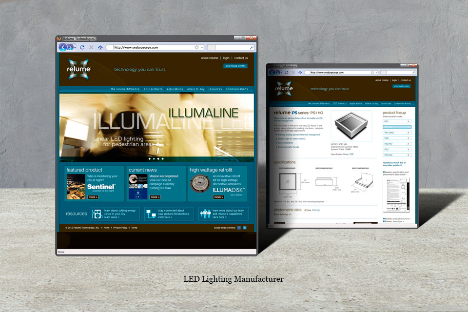 Website - Relume Corporation